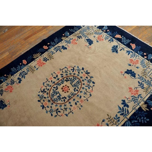 1920s Chinese Peking Carpet For Sale - Image 4 of 6