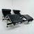Le Corbusier 1970s Black Leather & Chrome Lounge in the Style of Le Corbusier For Sale - Image 4 of 12