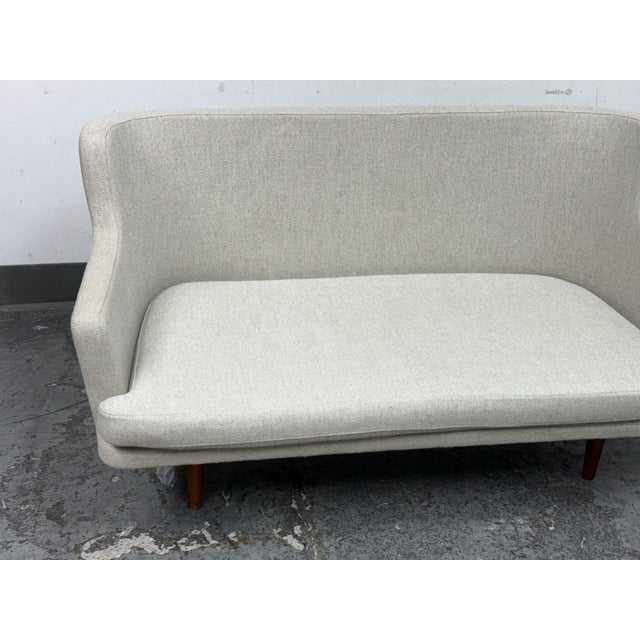 2010s Organic Modernism for Hd Buttercup Mid Century Modern Loveseat For Sale - Image 5 of 12