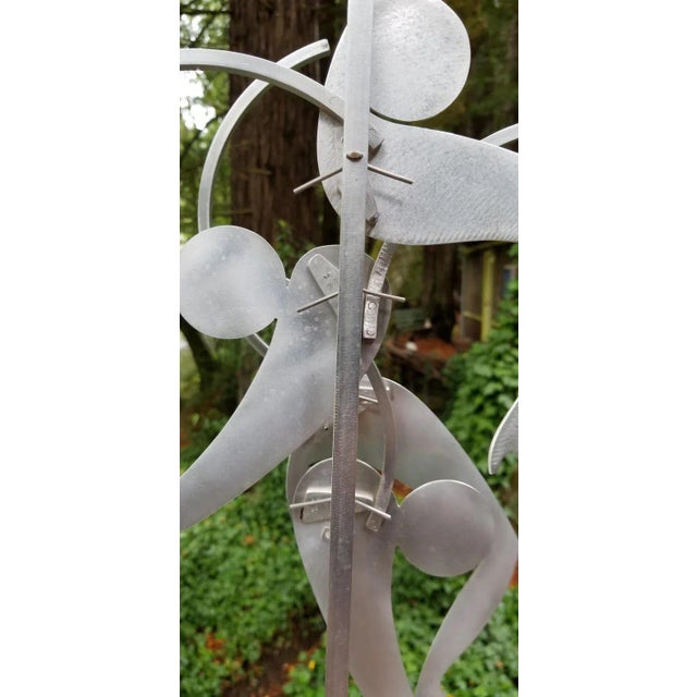 Silver Kinetic Sculpture by Jerome Kirk For Sale - Image 8 of 12