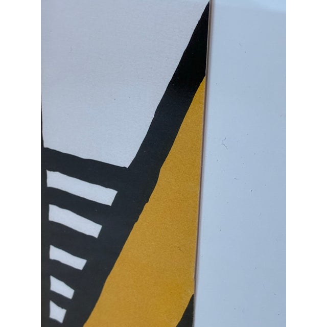 Goldenrod 1970s Alexander Calder Lithograph For Sale - Image 8 of 11