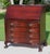 Chippendale Antique Maddox Colonial Mahogany Oxbow Slant-Front Secretary Desk – Chippendale Style For Sale - Image 3 of 18