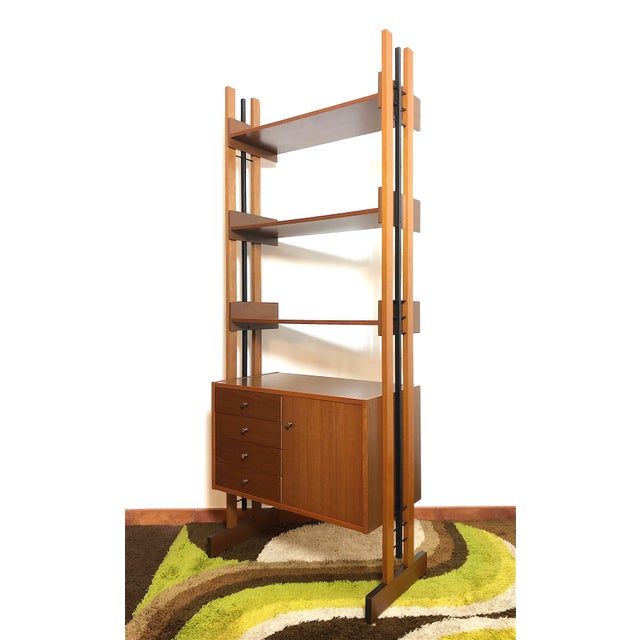 Metal Vintage Single-Span Bookcase, 1960s For Sale - Image 7 of 18