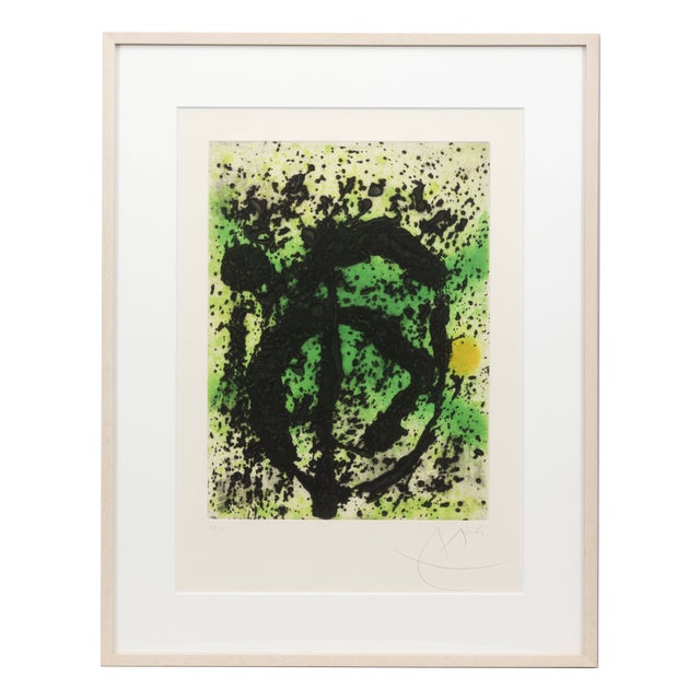 Joan Miró, Règne végétal (Plant Kingdom), 1981, Aquatint For Sale