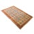 1950s Vintage Persian Farahan Wool 4x7 Rust, Blue & Ivory Handmade Area Rug #9902006 For Sale - Image 5 of 7