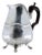 Silver Teapot with Engraved Floral Motifs For Sale