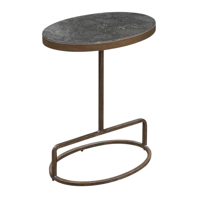 Industrial Side Table For Sale