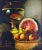 19th Century 19th C Still Life With Fruit & Goldfish by Morston Constantine Ream For Sale - Image 5 of 8