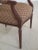 Ethan Allen French Louis XVI Style Balloon Back Arm Chair For Sale - Image 9 of 13