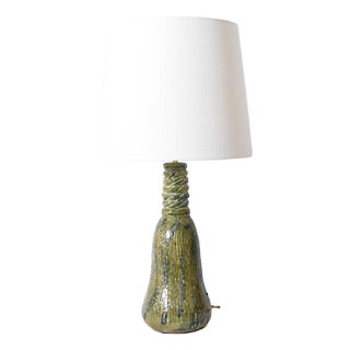 Beige, Green and Blue Ceramic Villandry Lamp from Barracuda Editions For Sale