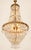 19th Century Antique Crystal Chandelier with Patinated Bronze Frame, 1890s For Sale - Image 5 of 5