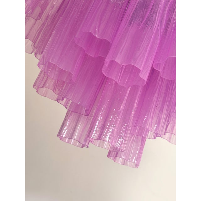 Luxury italian "tronchi " chandelier .Fuxia give a touch of contemporary design for classical and modern interiors....