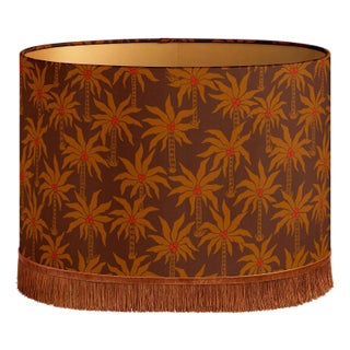 Palais Lampshade Laura Chocolate & Caramel For Sale