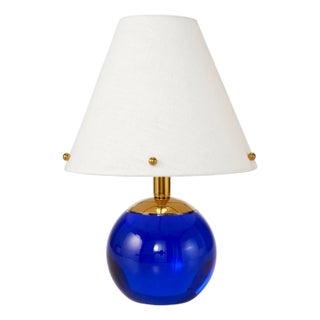 Belvedere Vanity Lamp, Blue For Sale