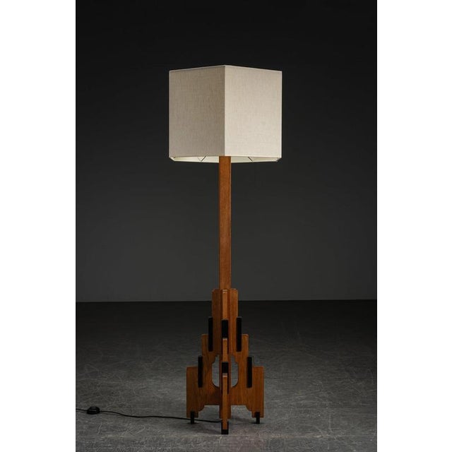 Amsterdam School Standing Lamp by Genneper Molen, 1920s For Sale - Image 6 of 15