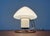 Mid-Century Space Age Mushroom Glass Table Lamp, 1960s For Sale - Image 15 of 18