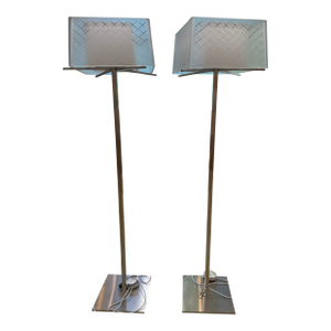Pair of Metropolitan F2 Floor Lamps by Philippe Starck for Flos
