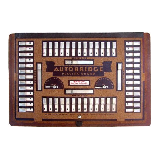 1937 Autobridge Game Set For Sale