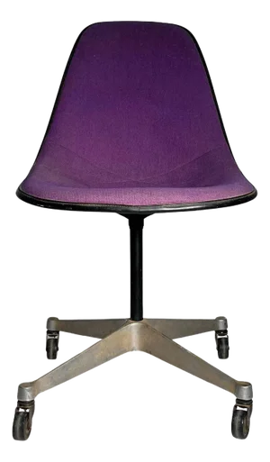Charles Eames Herman Miller Pivot Side Chair on Castors (PSCC)