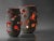 Black Stone Wide Candle Lantern - Ember Series For Sale - Image 4 of 8