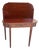 Antique, Flame-Mahogany, Federal Style, Game Table, Swivel and Hinged Flip-Top Mechanism, Geometric String Inlay, C1780-1830, Demilune Console Table For Sale
