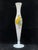 Napoleon III Soliflore Vase in Yellow and White Opaline Glass, Late 19th Century For Sale - Image 12 of 12