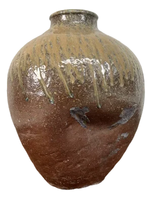 Shigaraki Tsubo Vase, Japan, 1920s