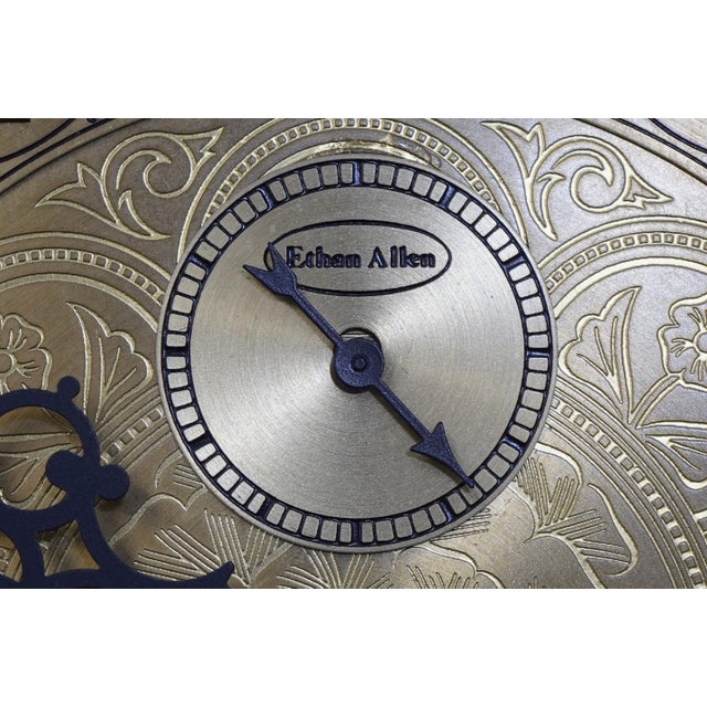 Ethan Allen Mahogany Tall Case Grandfather Clock For Sale - Image 12 of 12
