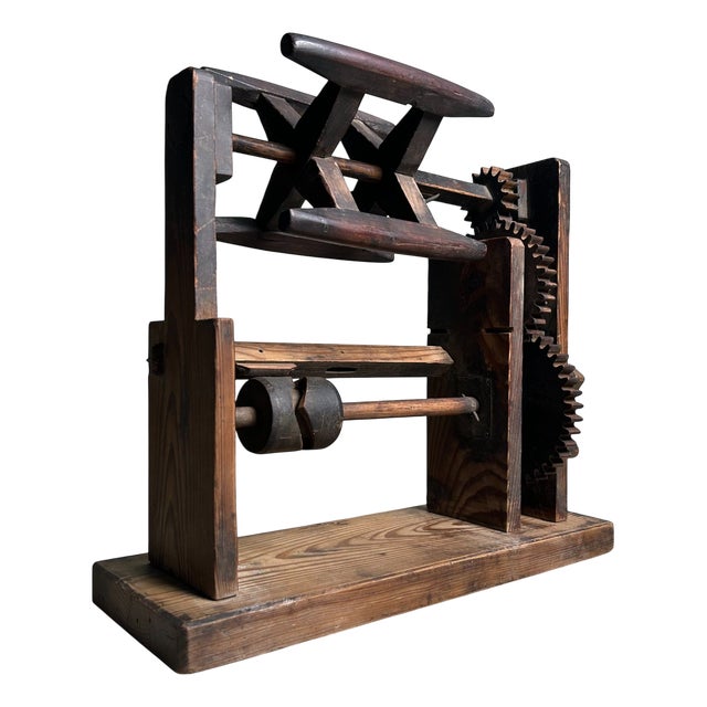 Meiji Era Itomaki Spinning Wheel, Japan, 1890s For Sale