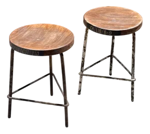 Set of Stools by Pierre Jeanneret, 1952