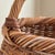 Large French-Style Round Wicker Basket For Sale - Image 9 of 16