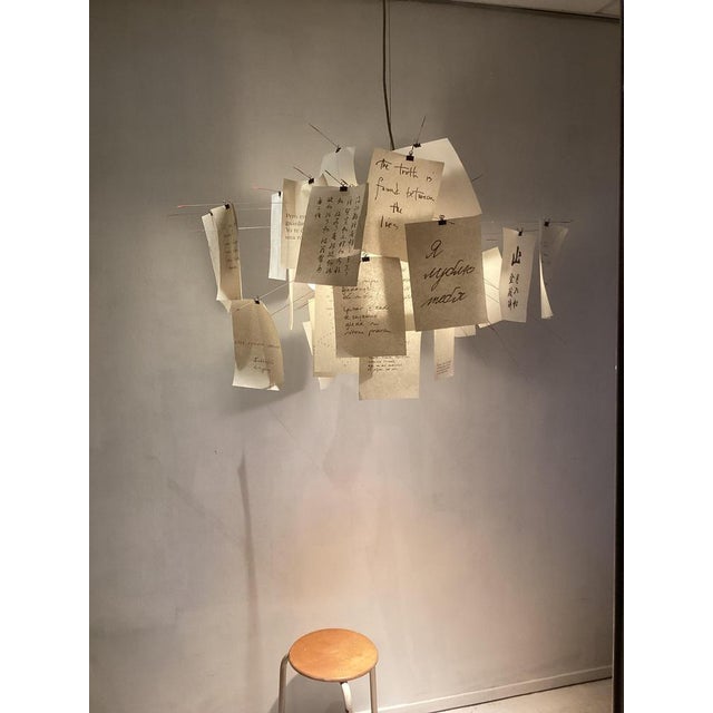 Zettel 5 Light from Ingo Maurer, 1990s For Sale - Image 3 of 9