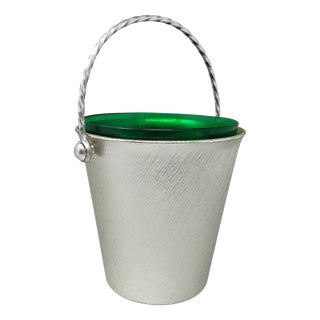 Mid-Century Modern Italian Ice Bucket by Giovanni Alessi, 1960s For Sale