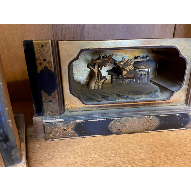 Japanese Shrine Elements, Set of 2 For Sale - Image 5 of 12