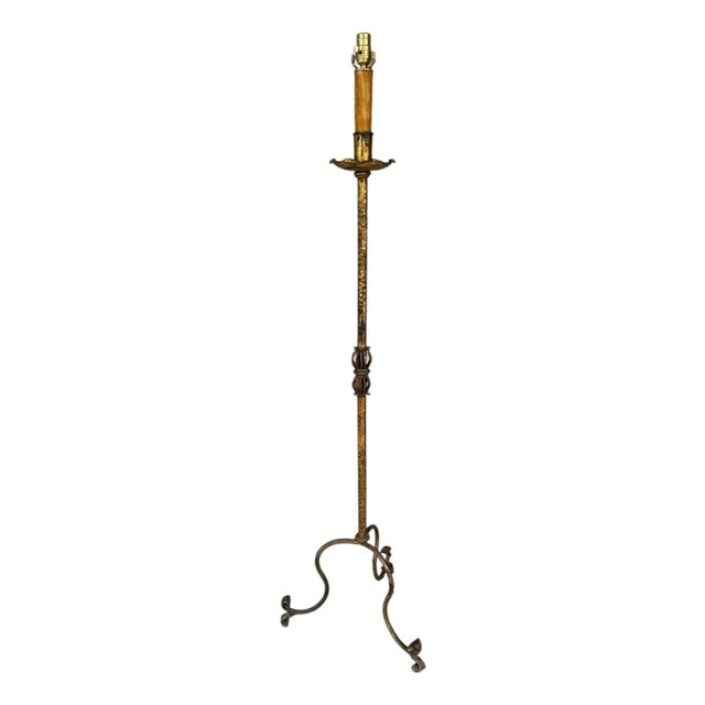 Mid 20th Century Spanish Floor Lamp For Sale