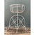 White Vintage Distressed White Wire Plant Stand For Sale - Image 8 of 12