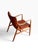 Finn Juhl Pair of Danish Finn Juhl 45 Lounge Chairs by House of Finn Juhl For Sale - Image 4 of 7