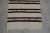 Textile Vintage Natural Stripe Turkish Cotton Kilim Rug - 4′3″ × 8′ For Sale - Image 7 of 9