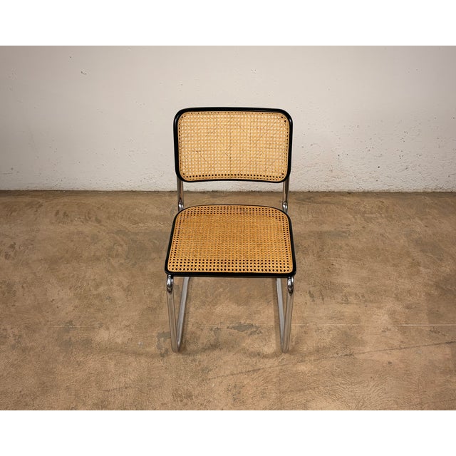 S32 V Cantilever Chair by Marcel Breuer for Thonet, Set of 3 For Sale - Image 11 of 14
