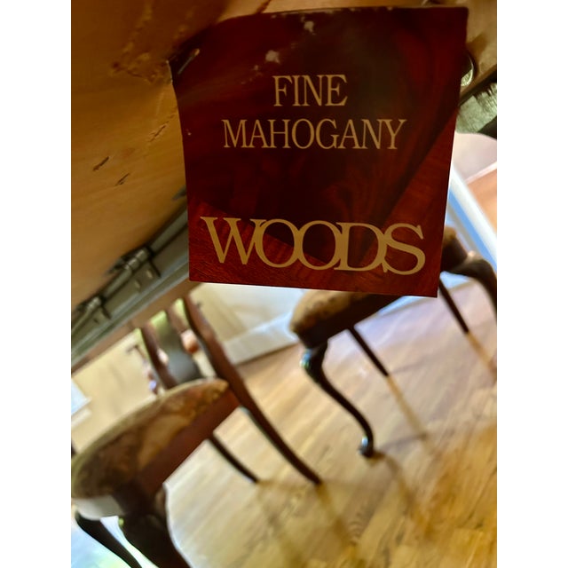 1980s Thomasville Fine Mahogany Woods Dining Dining Table For Sale In Atlanta - Image 6 of 7