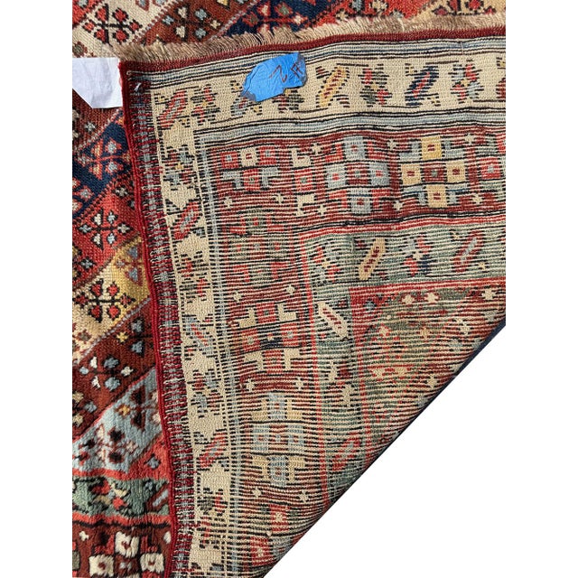 Antique Caucasian Karabagh Runner Rug For Sale - Image 10 of 10