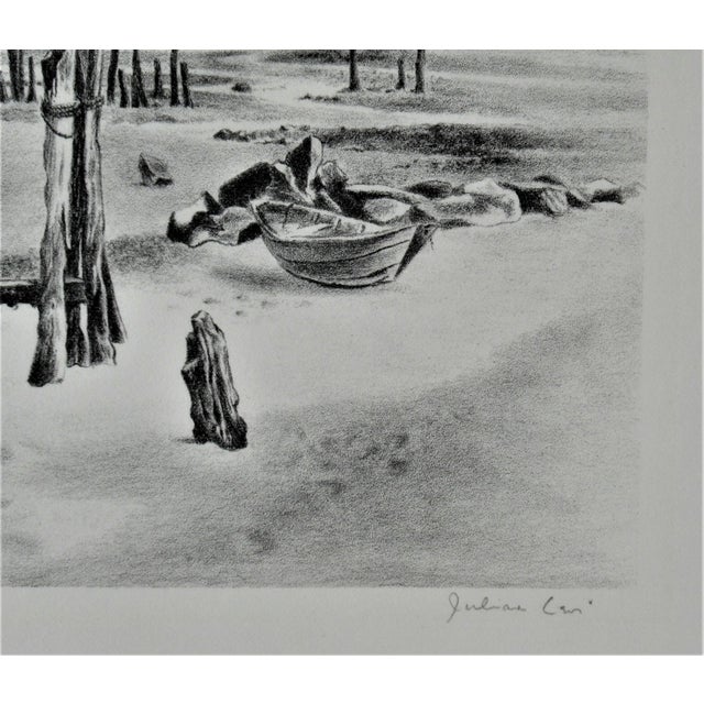 Julian Edwin Levi, Low Tide, 1943 For Sale - Image 4 of 5