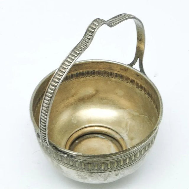 Sugar Bowl, Belgium, 1900s, in Good conditions. Designed 1890 to 1919