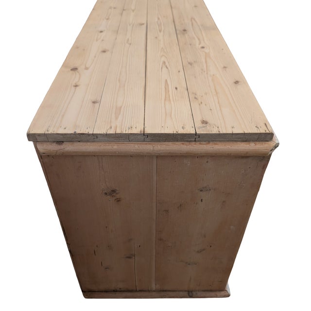 Mid 19th Century English Pine Sideboard For Sale In Philadelphia - Image 6 of 16