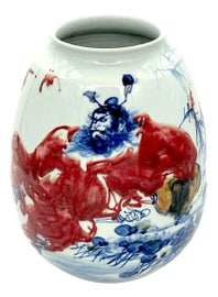 Example of Fukagawa Vessels and Vases