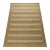 Rug & Kilim Rug & Kilim’s Scandinavian Rug with Beige and Taupe Geometric Stripes - 3x12 For Sale - Image 4 of 7