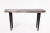 2020s One Slab Living Edge Petrified Wood Console Table 50 For Sale - Image 5 of 6