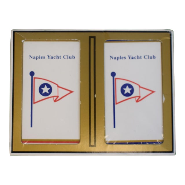 Twin Deck X Naples Yacht Club Sealed Playing Cards For Sale