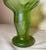 Antique Hand Blown Bohemian Loetz Aurene Iridescent Green Dimple Glass Vase For Sale - Image 14 of 15