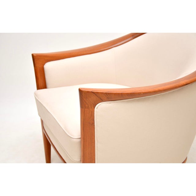 Vintage Swedish Teak Armchairs by Bertil Fridhagen for Bröderna Andersson, 1960, Set of 2 For Sale - Image 6 of 12